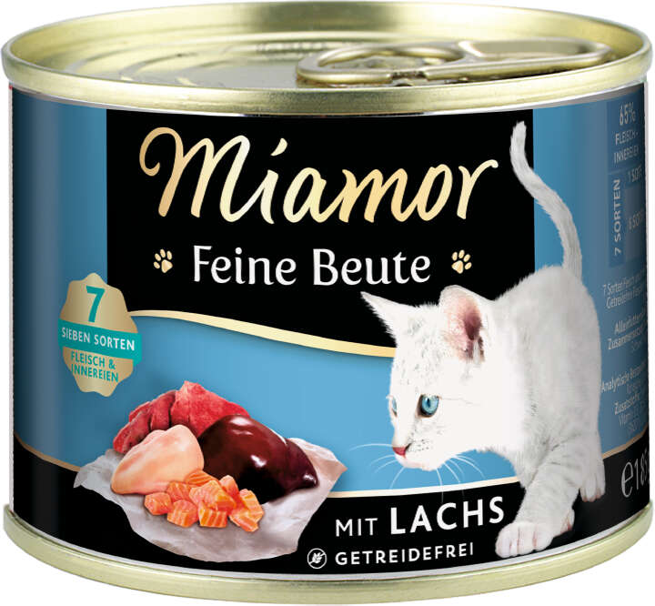 Miamor Katzen-Nassfutter Feine Beute Lachs